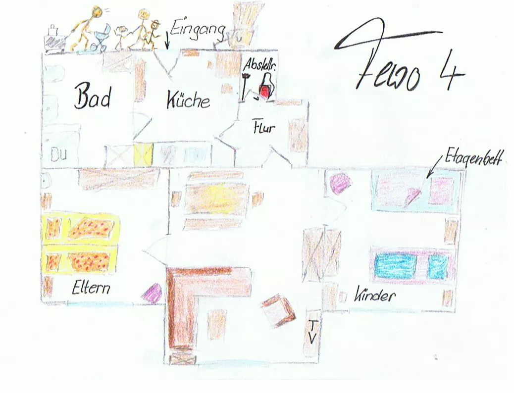 Grundriss Ferienwohnung 4 St. Peter-Ording